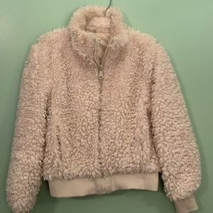 Zara TRF Fleece Bomber Jacket